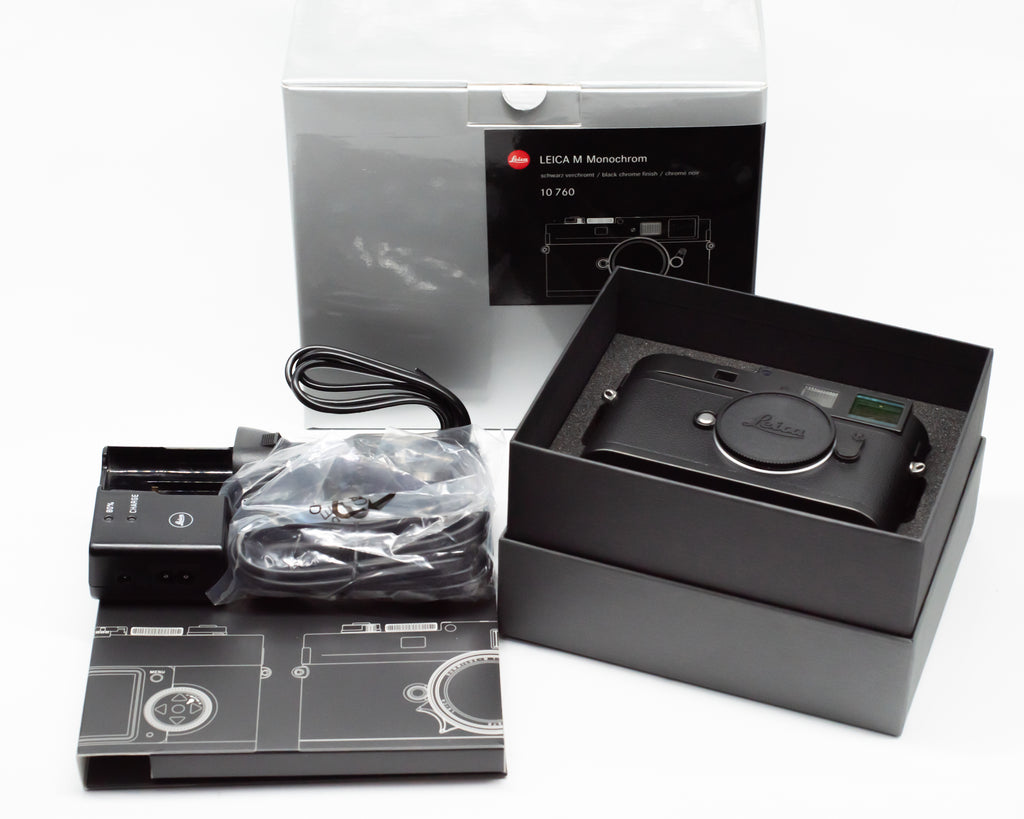 Leica M Monochrom Digital Camera Black Mint in Box (Second Hand)