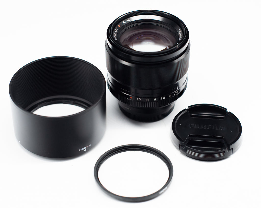 Fujifilm XF 56mm f/1.2 R Lens W/Caps & Hood 05A03907 (Second Hand)