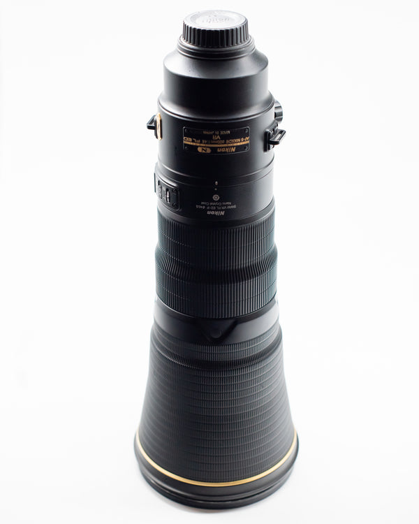 Nikon AF-S Nikkor 600mm f/4E FL ED VR Lens w/ Case, Caps & Hood 200575 (Second Hand)