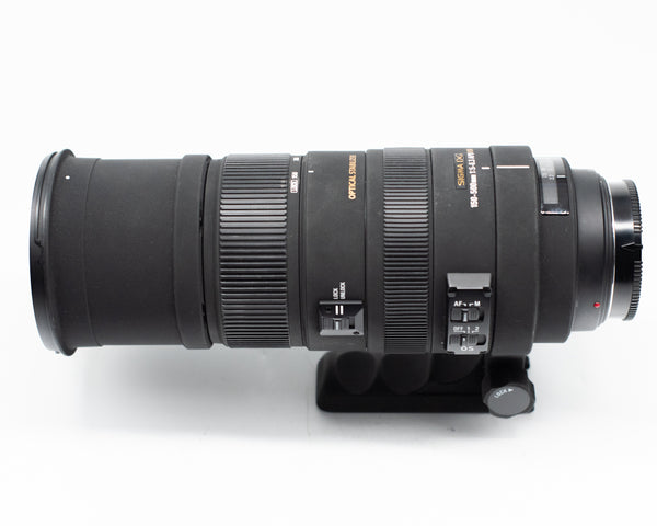 Sigma 150-500mm f/5-6.3 APO DG HSM Sony A Lens w/Box Caps Case (Second Hand)