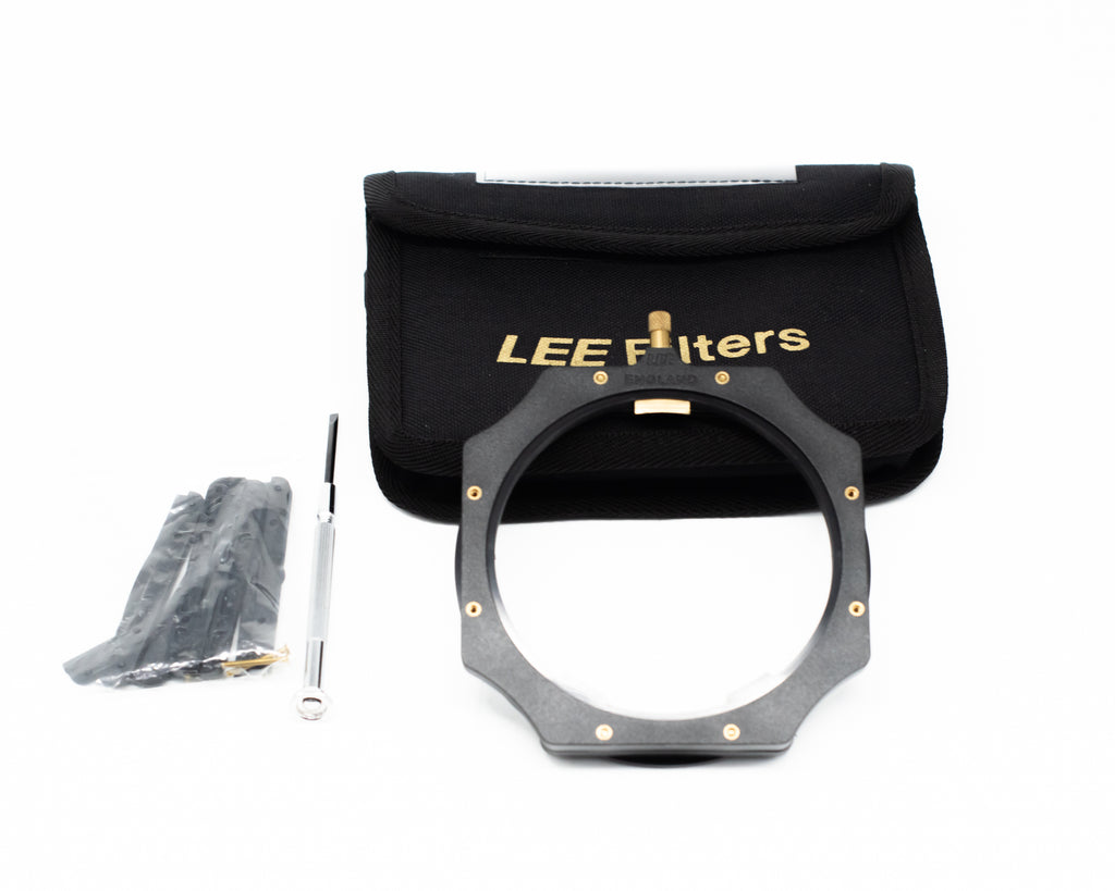 Lee Filters 100mm Filter Holder w/Case Extra Brackets & Screwdriver (Second Hand)