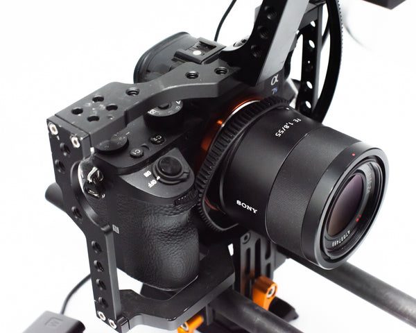 Sony A7SII Video Kit with FE 55mm f/1.8 Zeiss Lens, Tripod, Matte Box, Monitor, Cage and Rails (Second Hand)