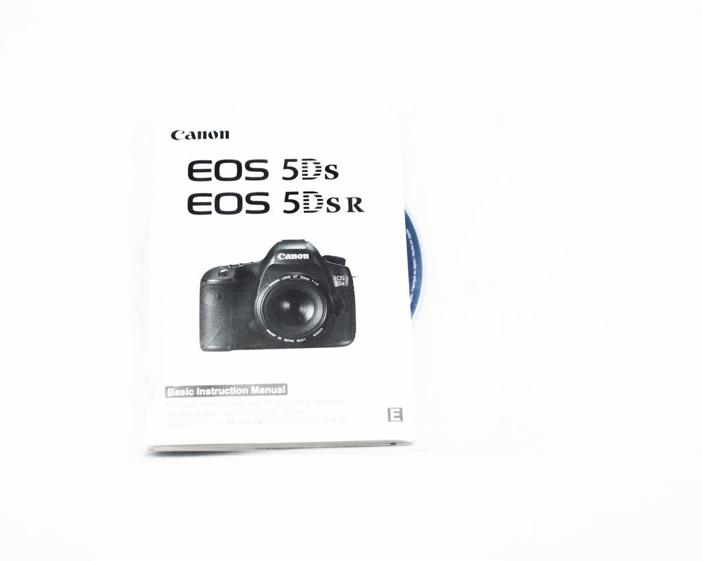 Canon EOS 5Ds/5Ds R Instruction Manual English (Second Hand)