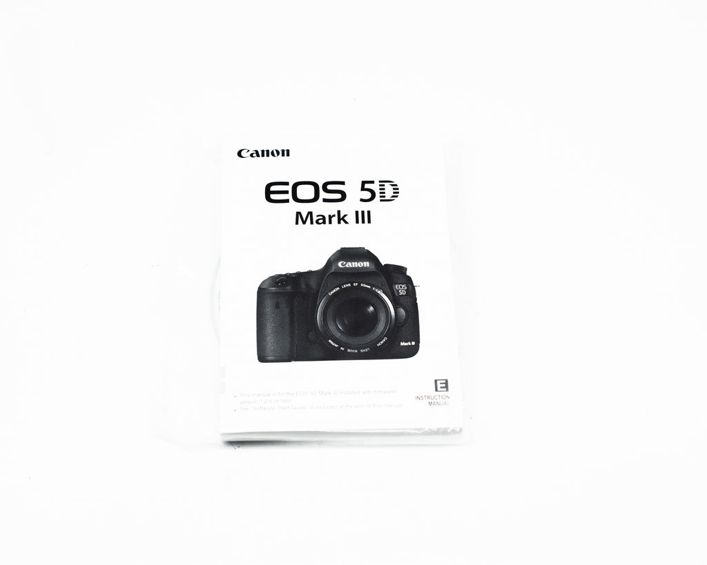 Canon EOS 5D Mark III Instruction Manual English (Second Hand)