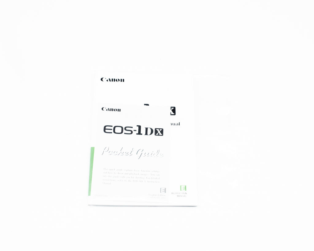 Canon EOS 1Dx Pocket & Wired LAN Instruction Manual (Second Hand)