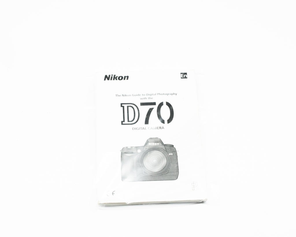 Nikon D70 User Manual (English) (Second Hand)