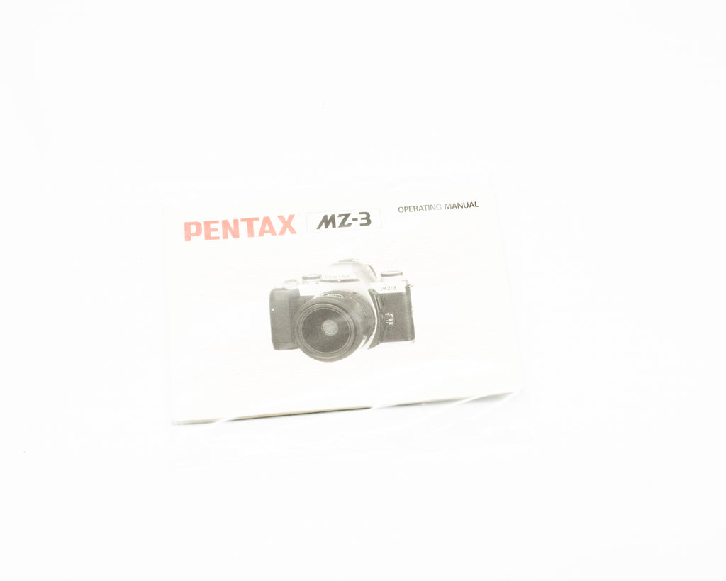 Pentax MZ-3 Operating Manual (English) (Second Hand)