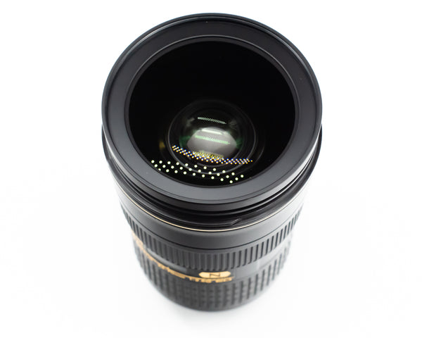 Nikon AF-S 24-70mm f/2.8G ED Lens with Manual Hood Caps and Pouch 558056 (Second Hand)