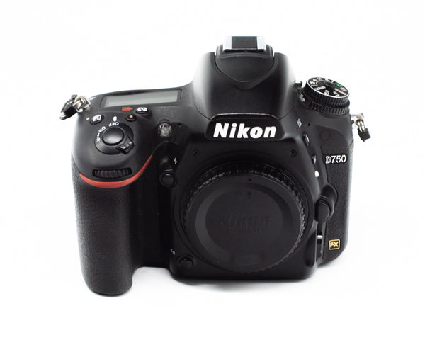 Nikon D750 Digital SLR Camera Body with Battery Manual Strap 2067966 (Second Hand)