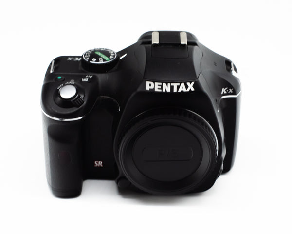 Pentax K-X Digital SLR Camera Body with Strap Caps and Manual 3977907 (Second Hand)