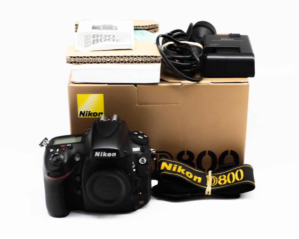 Nikon D800 Digital SLR Camera Body Mint in Box 8036984 [SC 155746] (Second Hand)