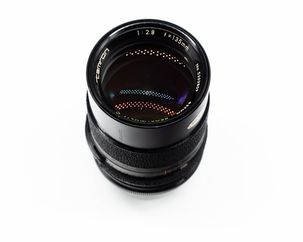 Tamron FD 135mm f/2.8 Macro Lens with Caps and Case 5303809 (Second Hand)