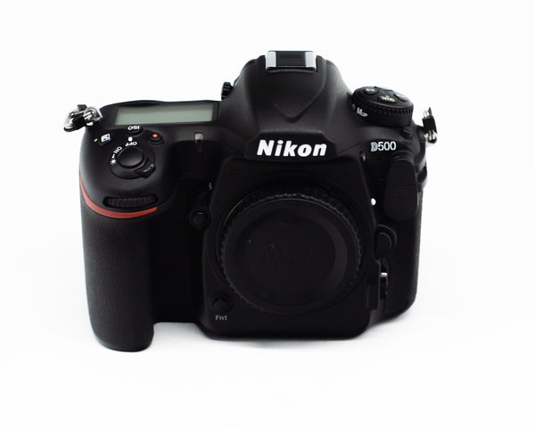 Nikon D500 Digital SLR Camera Body with Charger Strap & L Bracket 3026195 [SC 18586] (Second Hand)