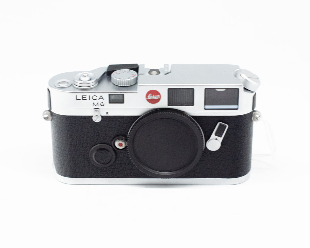 Leica M6 Camera Body Silver With Strap & Body Cap (Second Hand)