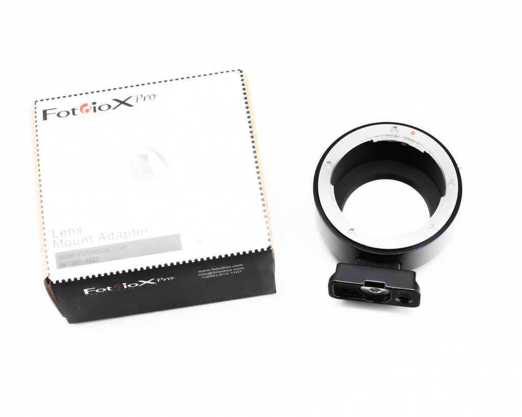 FotodioX Lens Mount Adapter Contax C/Y to Fujifilm X Mount Mint in Box (Second Hand)