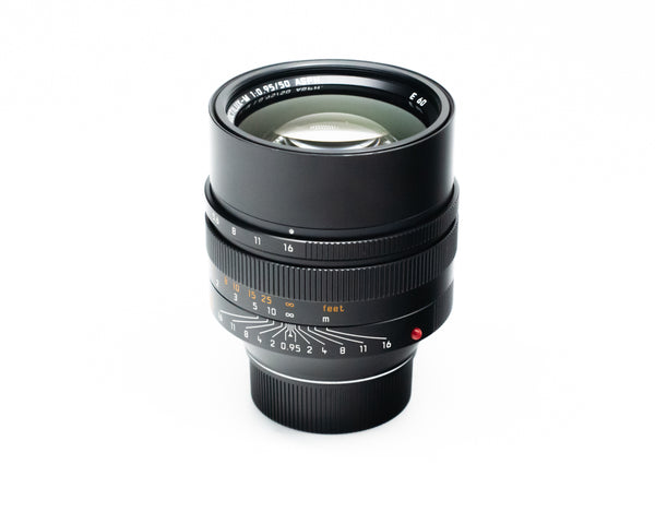 Leica Noctlilux-M 50mm f/0.95 ASPH Lens Black with UVa Mint in Box 4120642 (Second Hand)