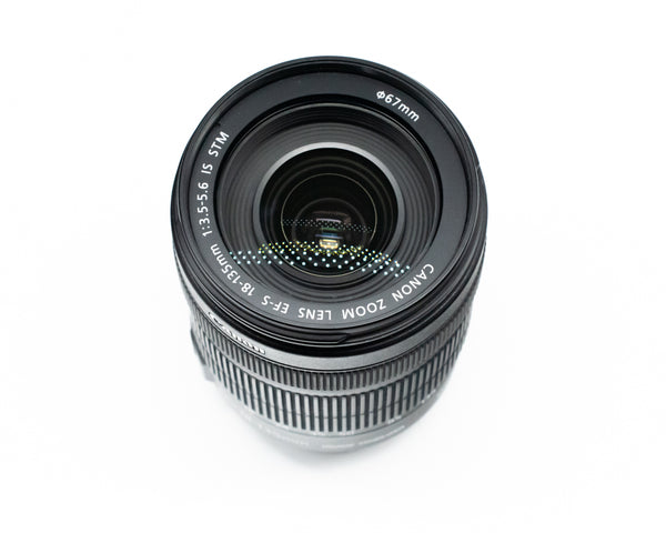 Canon EF-S 18-135mm f/3.5-5.6 IS Lens with Caps (Second Hand)