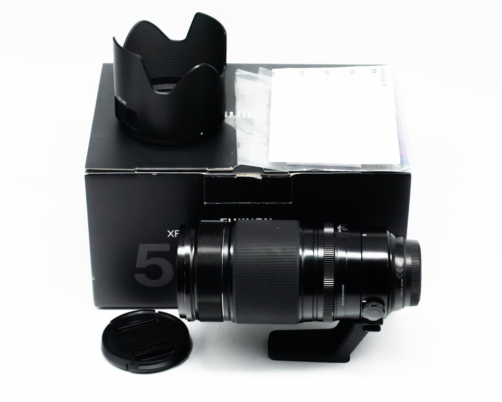 FUJIFILM XF 50-140mm f/2.8 R LM OIS WR Lens Black with Caps Hood & Box 18C00939 (Second Hand)