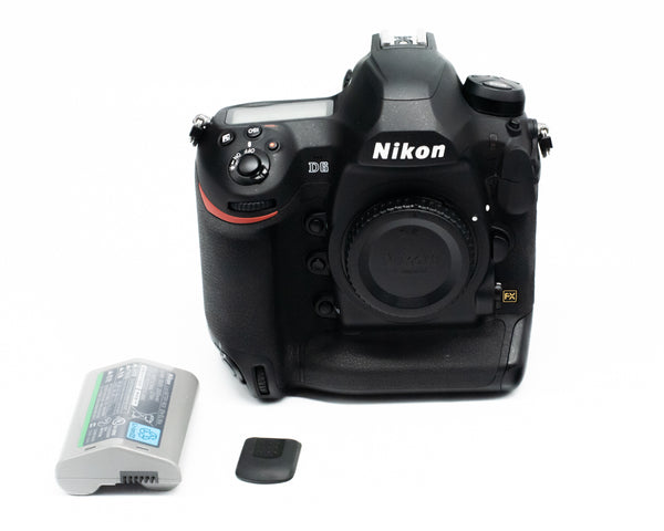 Nikon D6 Digital SLR Camera Body (Dual XQD) with Charger Battery & Hotshoe Cap 2002636 [SC 6987] (Second Hand)