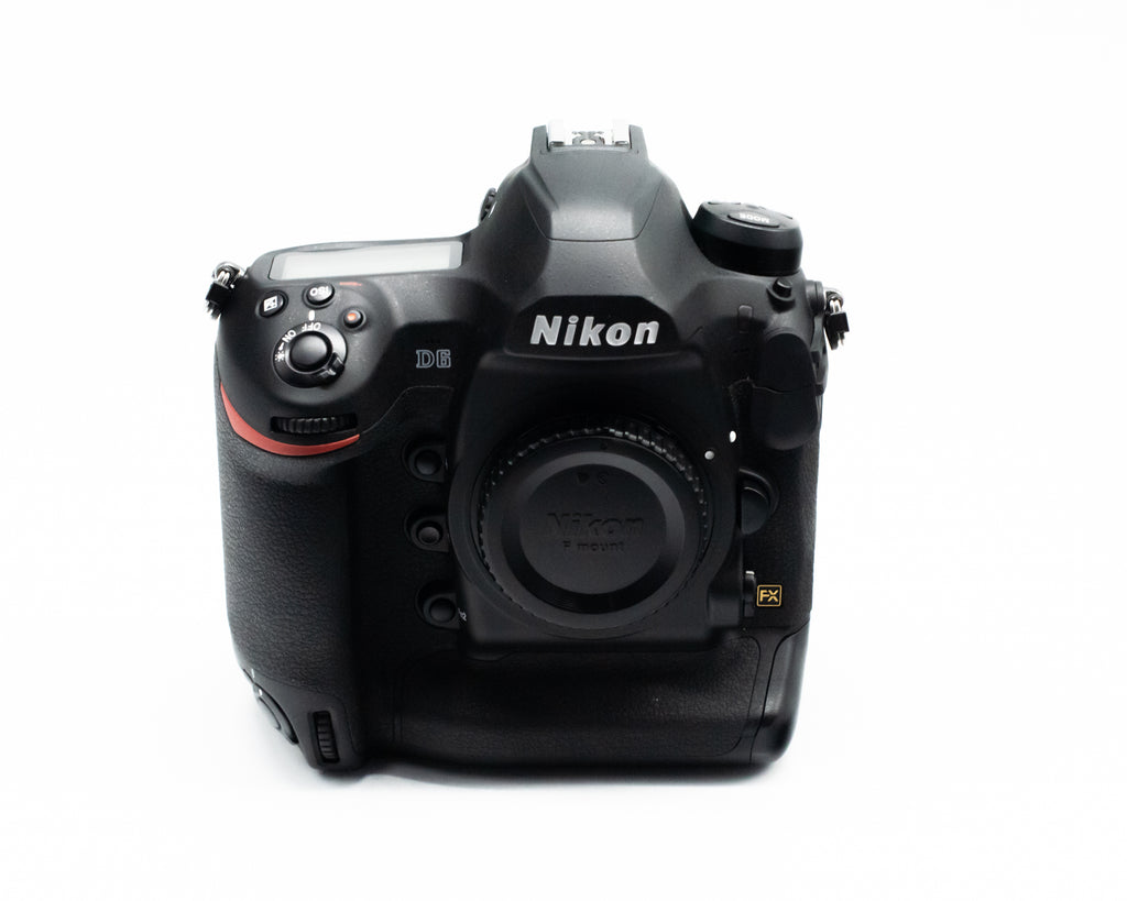 Nikon D6 Digital SLR Camera Body (Dual XQD) with Charger Battery & Hotshoe Cap 2002636 [SC 6987] (Second Hand)