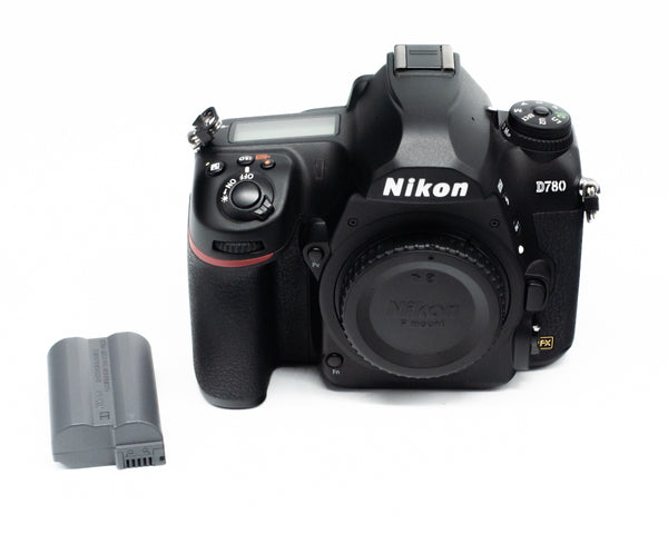 Nikon D780 Digital SLR Camera Body with Charger & Strap 7400322 (Second Hand)