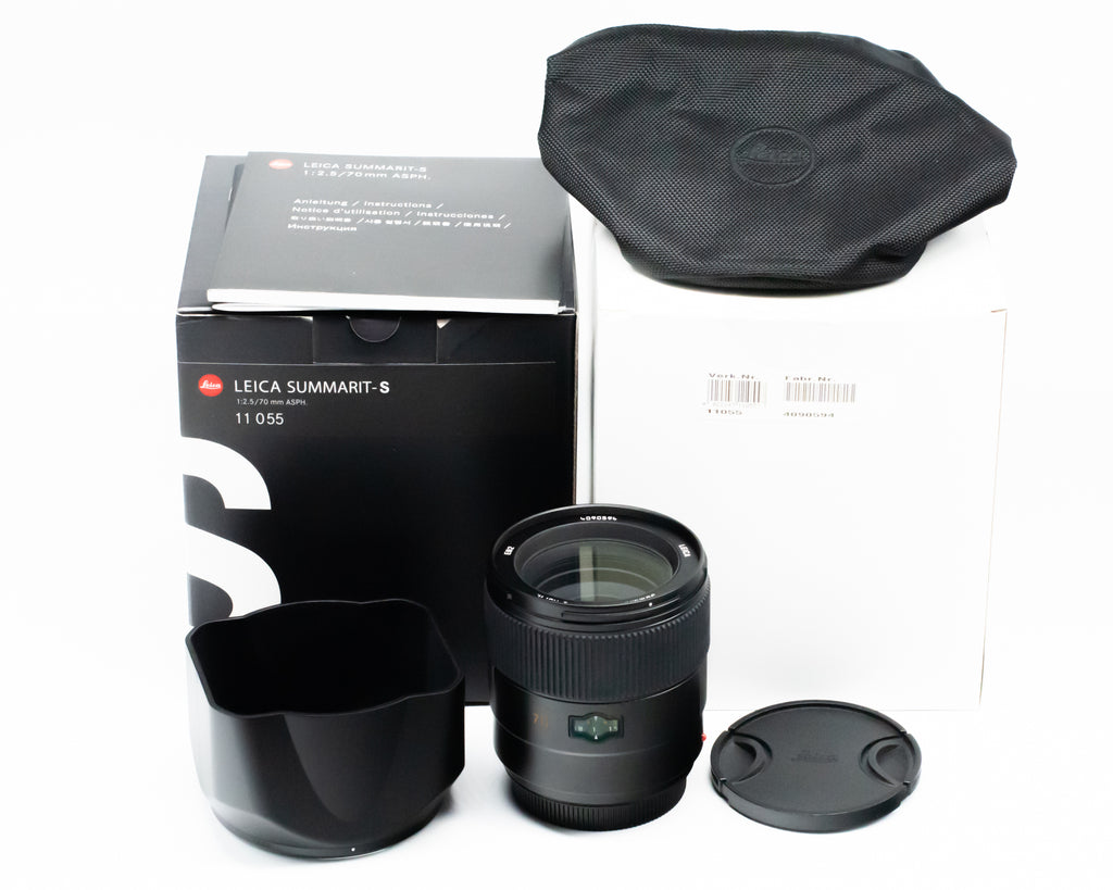 Leica 70mm Summarit-S f/2.5 ASPH Lens in Box 4090594 (Second Hand)