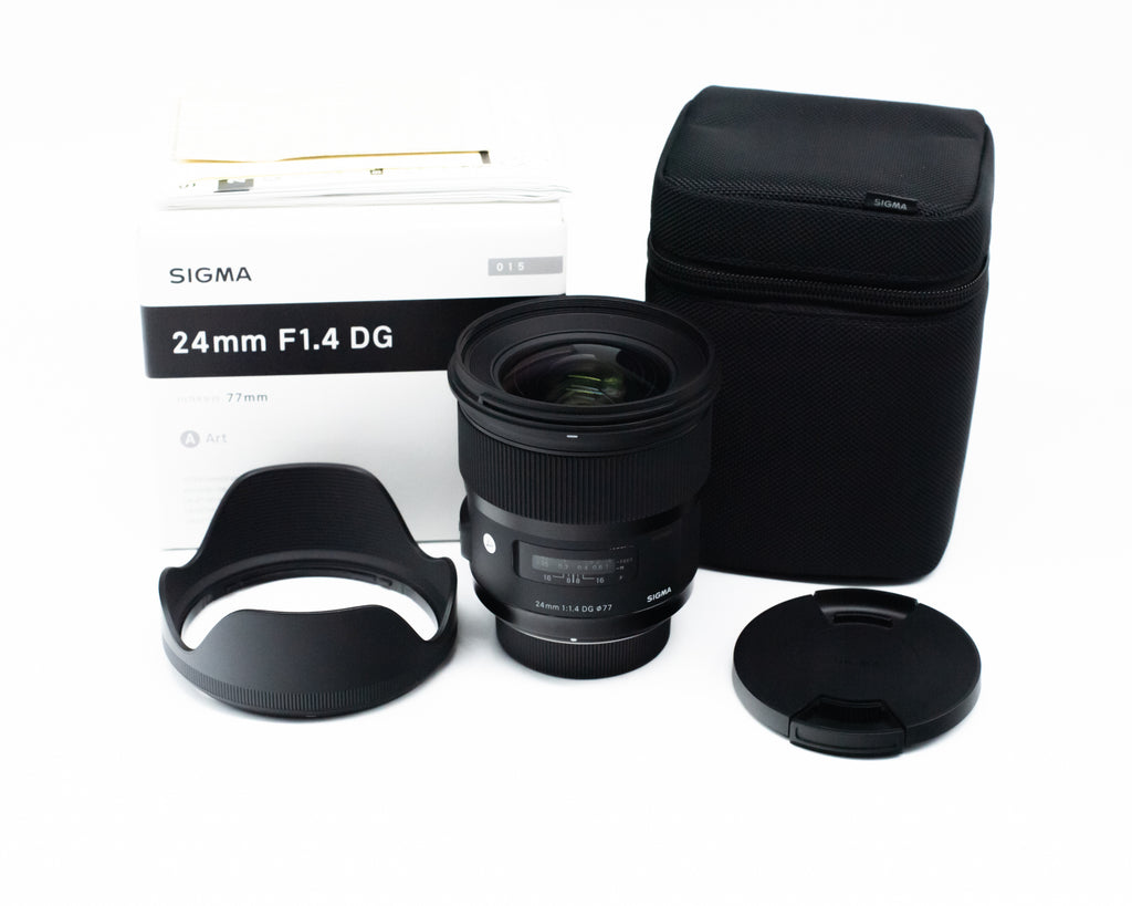 Sigma 24mm f/1.4 DG HSM Art Lens for Nikon Mint in Box 54279684 (Second Hand)