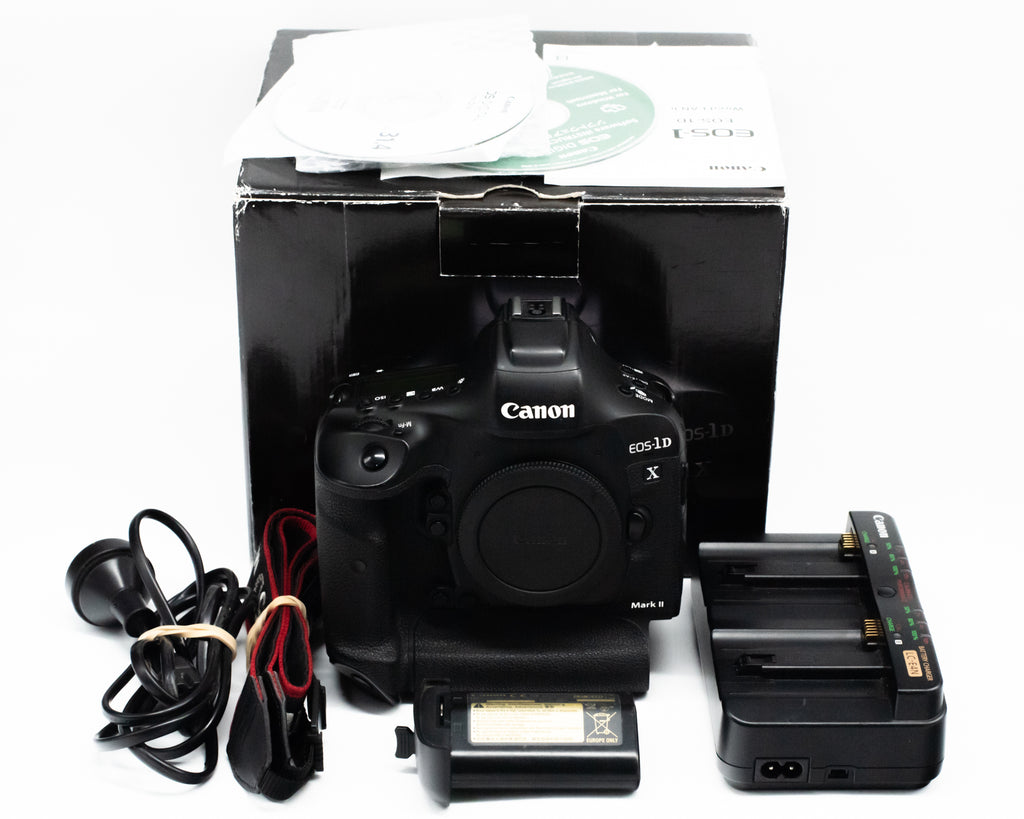 Canon EOS 1DX Mark II Digital SLR Camera Body + Box Manuals & Battery [SC 85k] (Second Hand)