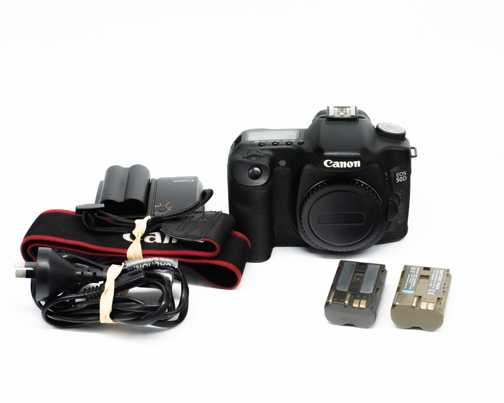 Canon 50D Digital  SLR Camera Body with Strap Cap & Charger 0530305311 [SC 12.2K] (Second Hand)