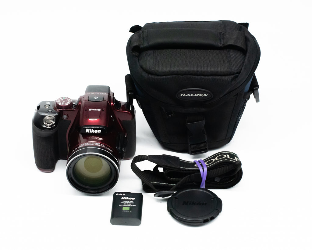 Nikon Coolpix P610 with Strap Case & Battery 24005104 (Second Hand)