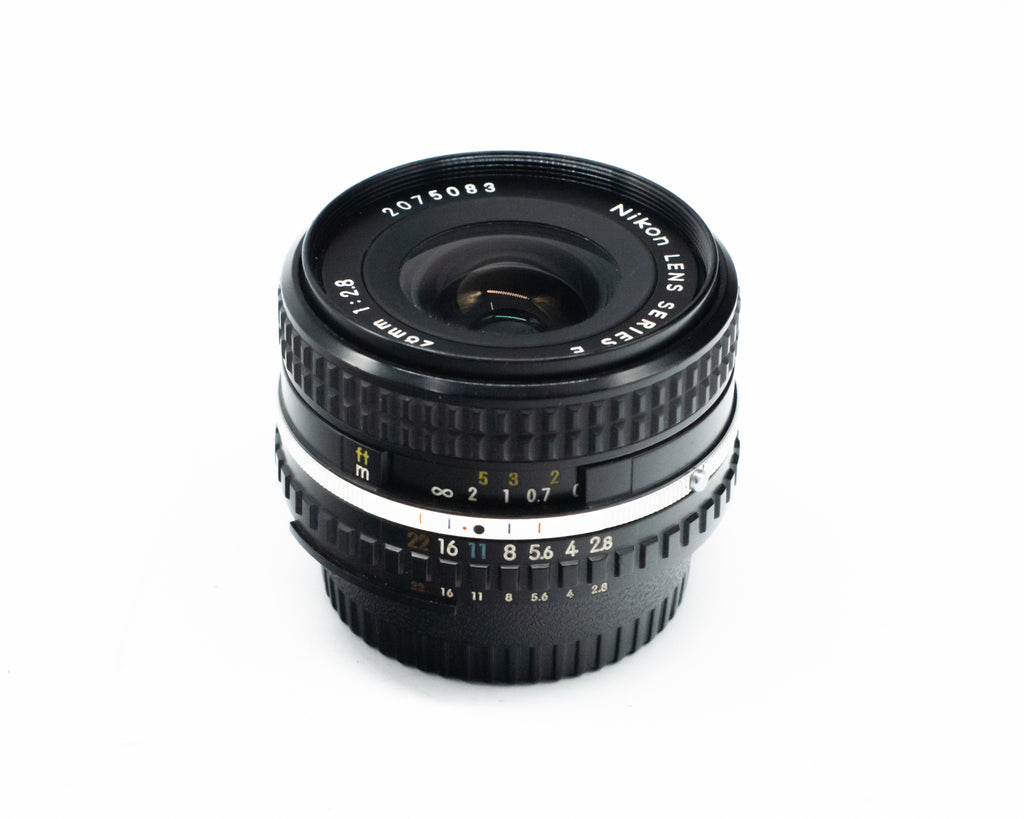 Nikon 28mm f/2.8 Series E Lens with Rear Cap 2075083 (Second Hand)