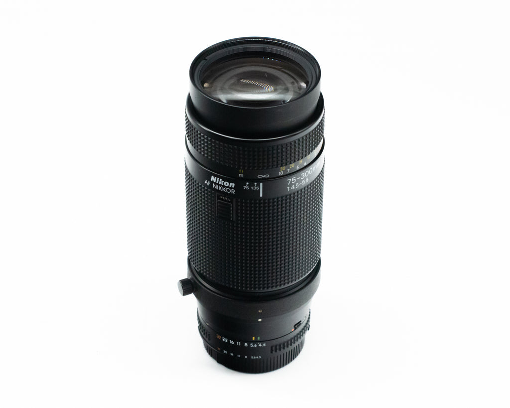 Nikon AF Nikkor 75-300mm f/4.5-5.6 Lens with Rear Cap 296379 (Second Hand)