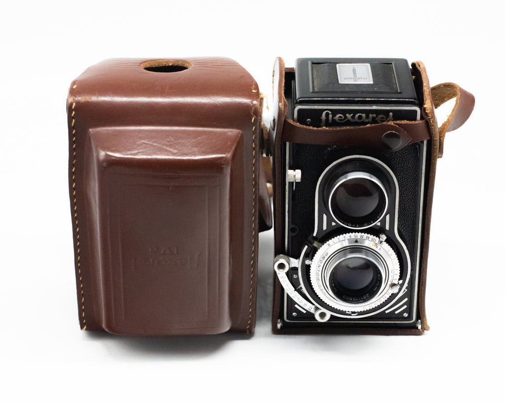 Meopta Flexaret IVb TLR Camera with Leather Carrying Case 30951065 (Second Hand)