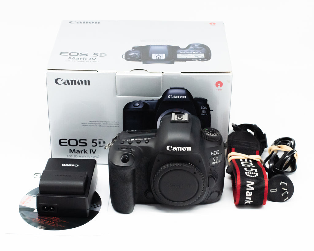 Canon EOS 5D Mark IV DSLR Camera Body with Box Charger & Strap [SC 70k] 174056004515 (Second Hand)