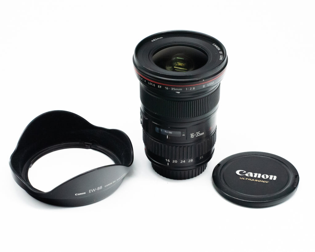 Canon EF 16-35mm f/2.8L IS USM II Lens with Hood & Caps 3505598 (Second Hand)