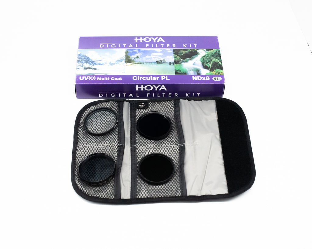 Hoya Digital Filter Kit with Box & Pouches (52mm) (Second Hand)