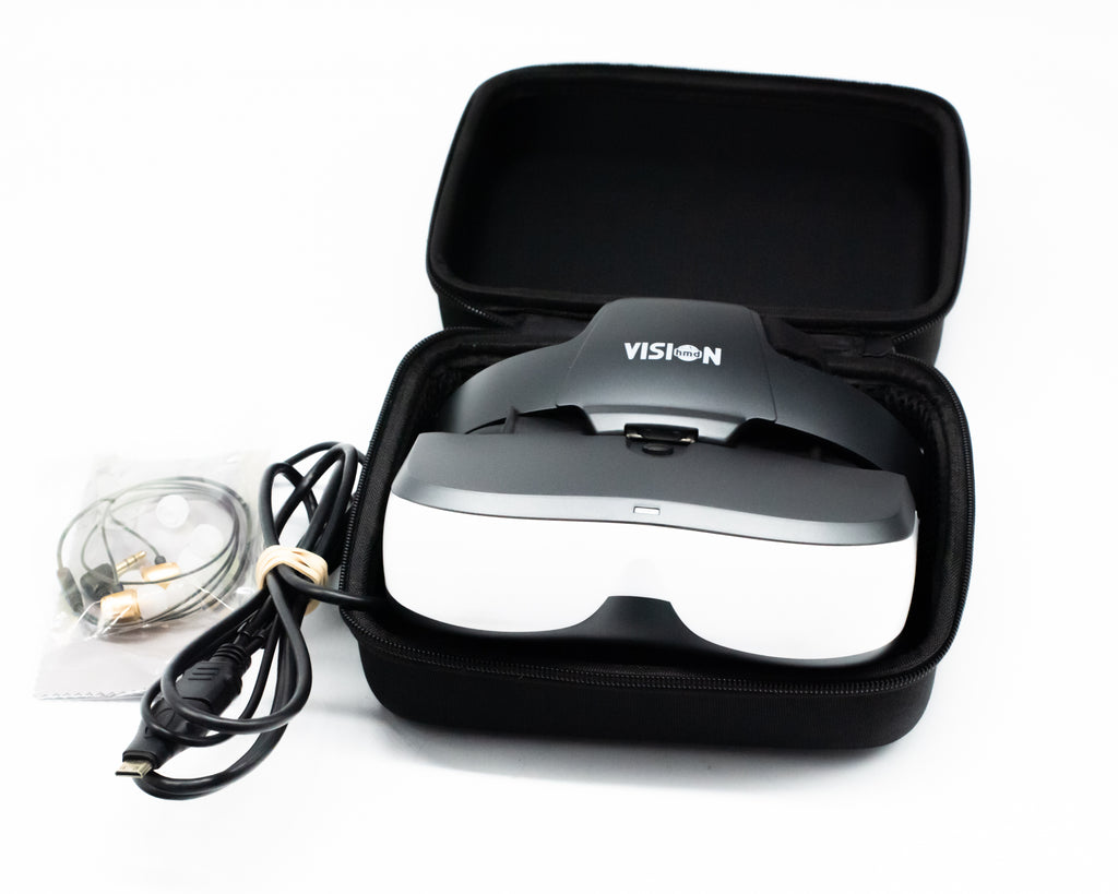 VISIONhmd Bigeyes H1 3D Video Glasses with HDMI Output & Case (Second Hand)