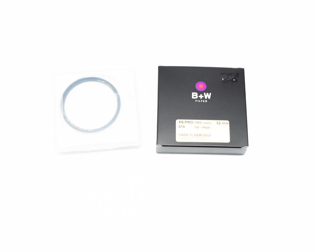 B+W XS-PRO MRC Nano UV Filter in Box 62mm (Second Hand)