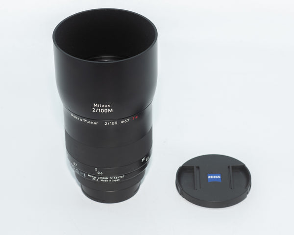 Zeiss MILVUS 100mm f/2M ZF.2 Lens for Nikon (Second Hand)