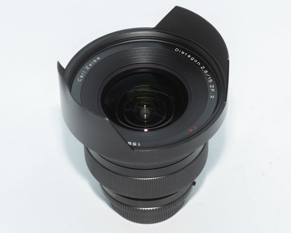 Zeiss Distagon T* 15mm f/2.8 ZF.2 Lens for Nikon (Second Hand)