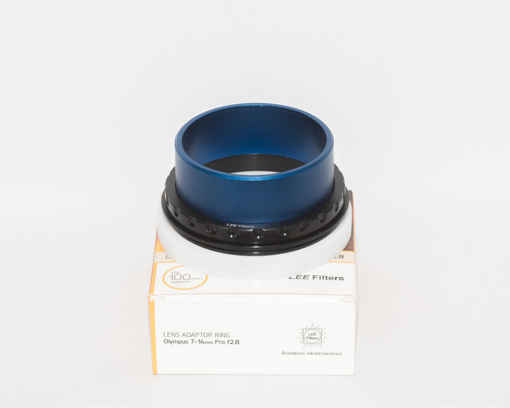 Lee Filter Adapter to Fit 100mm Filters to Olympus 7-14mm with Box (Second Hand)