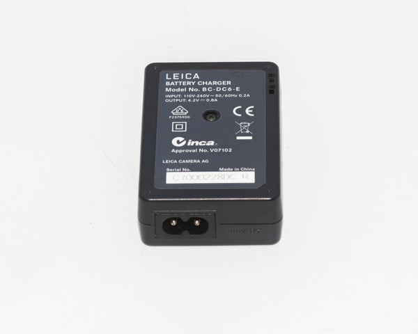 Leica BC-DC6-E Charger for C-Lux 2/3 (Second Hand)