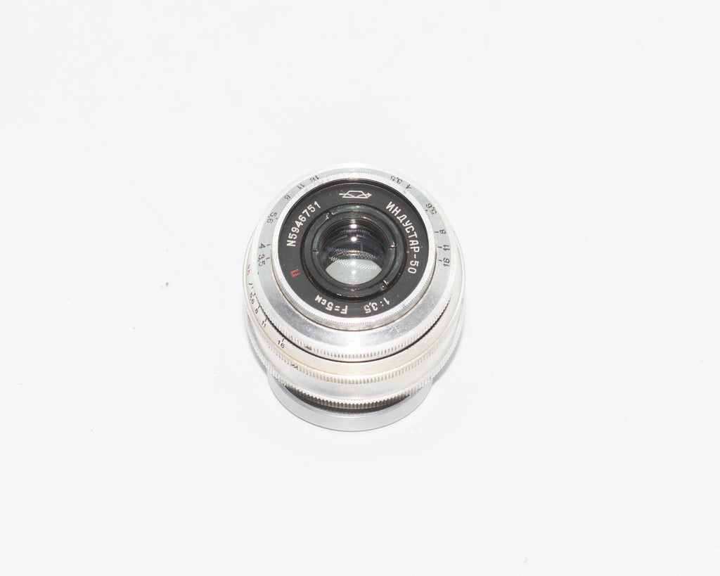 Industar 5cm f3.5 39mm Leica Screw Mount Lens (Second Hand)