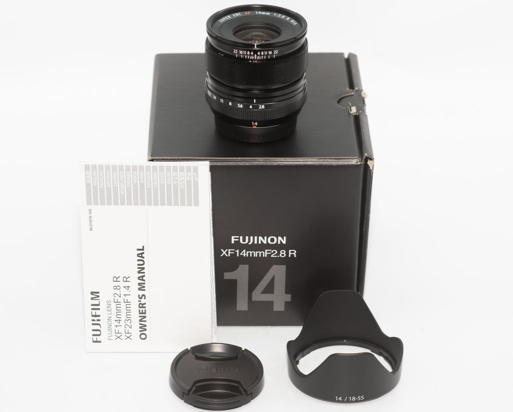 FUJIFILM XF 14mm f/2.8R Lens with Box & Hood (Second Hand)