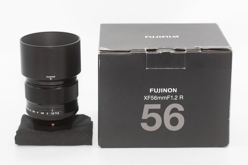 FUJIFILM XF 56mm f/1.2 R Lens with Box & Hood (Second Hand)