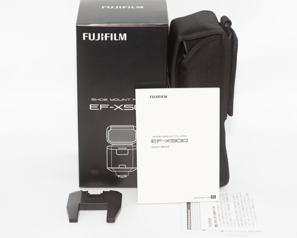 FUJIFILM EF-X500 Flash With Box (Ex-Rental)