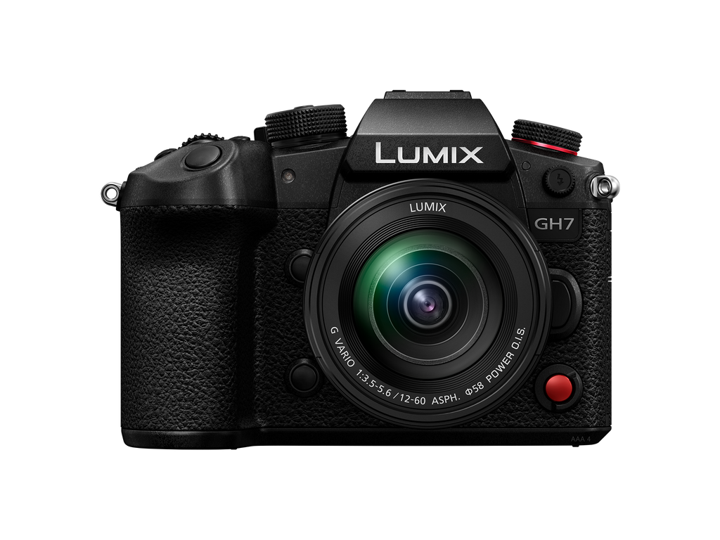 Panasonic LUMIX GH7 Video Hybrid Mirrorless Camera with LUMIX 12-60mm f/3.5-5.6 Lens Kit