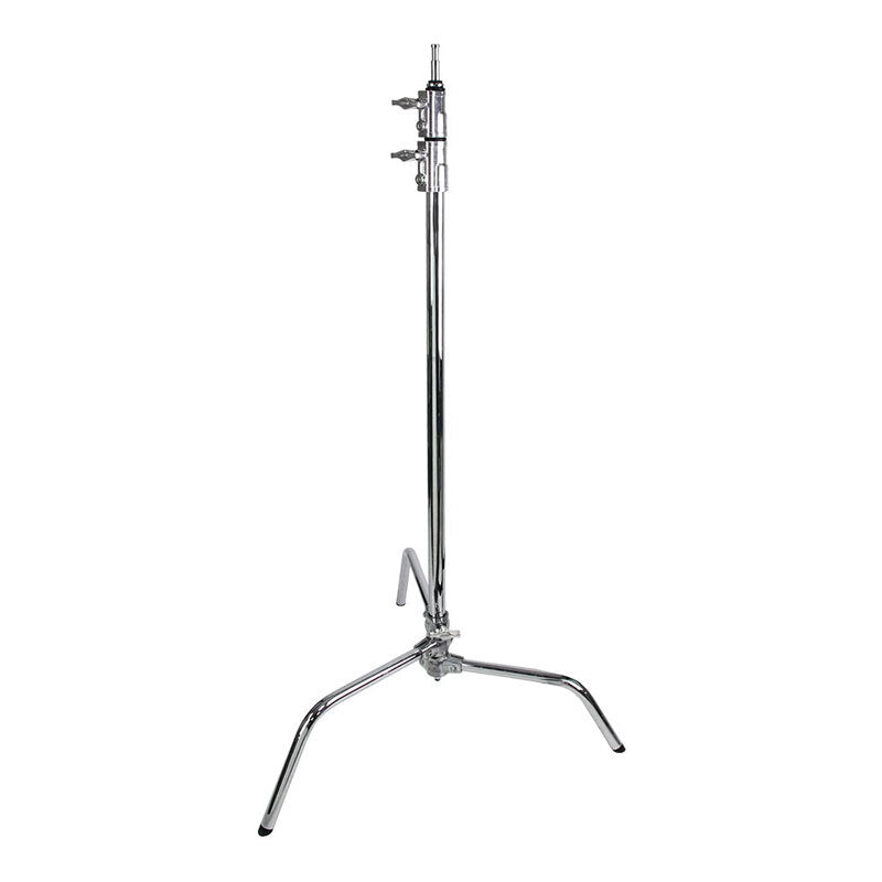 Kupo CL-40MK 40inch Silver C- Stand Kit with Sliding Leg & Quick Release, Grip & Arm