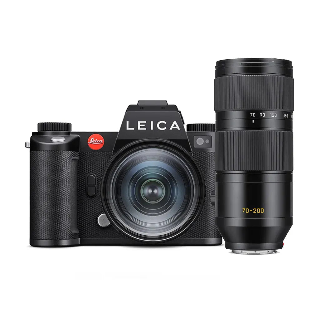 Leica SL3 Mirrorless Camera Body with VARIO-ELMARIT-SL 24-70mm f/2.8 and VARIO-ELMARIT-SL 70-200mm f/2.8 Lens