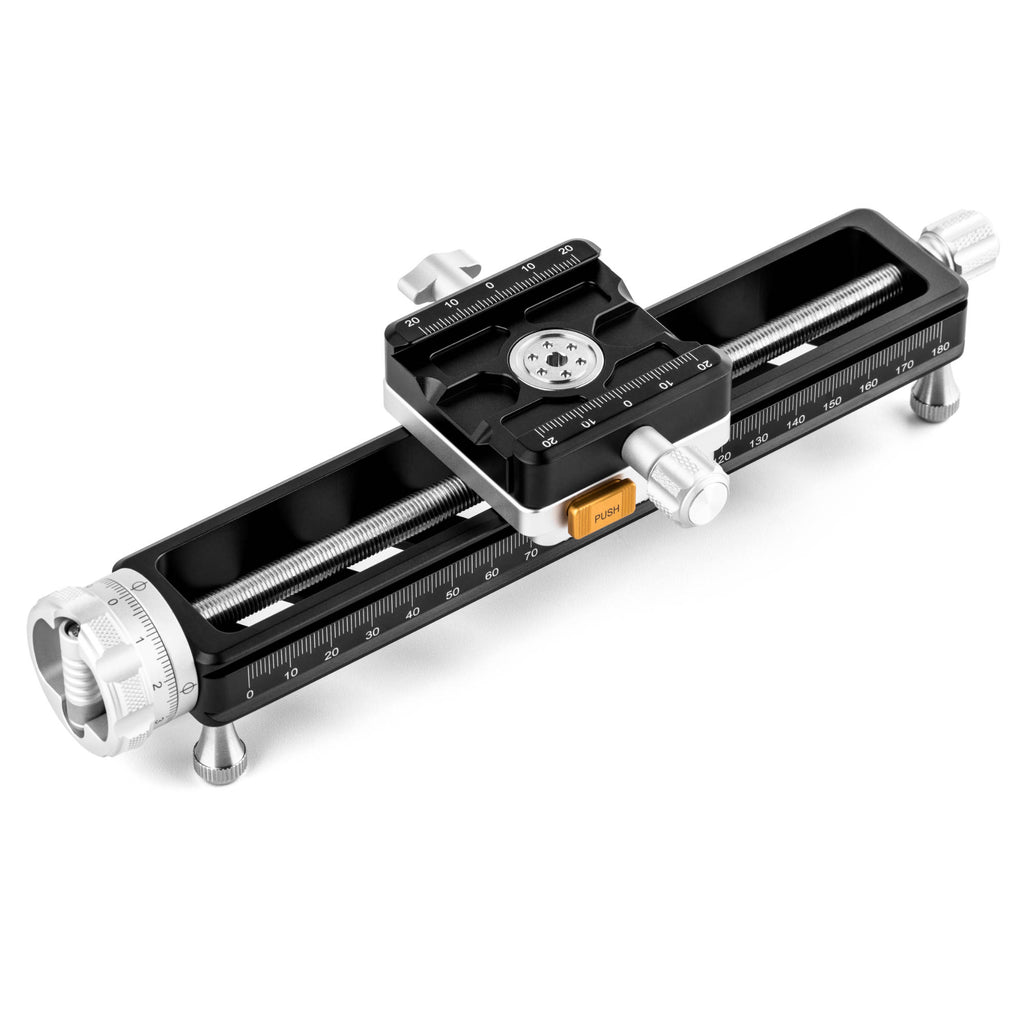 NiSi Quick Adjustment Macro NM-200S Focusing Rail with 360 Degree Rotating Clamp